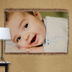 Baby Photo Throw